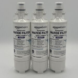 3 Amazon Basics PREMIUM RPMT For LG LT700P  Water Filter  AMZN-LT700P-P Open Box